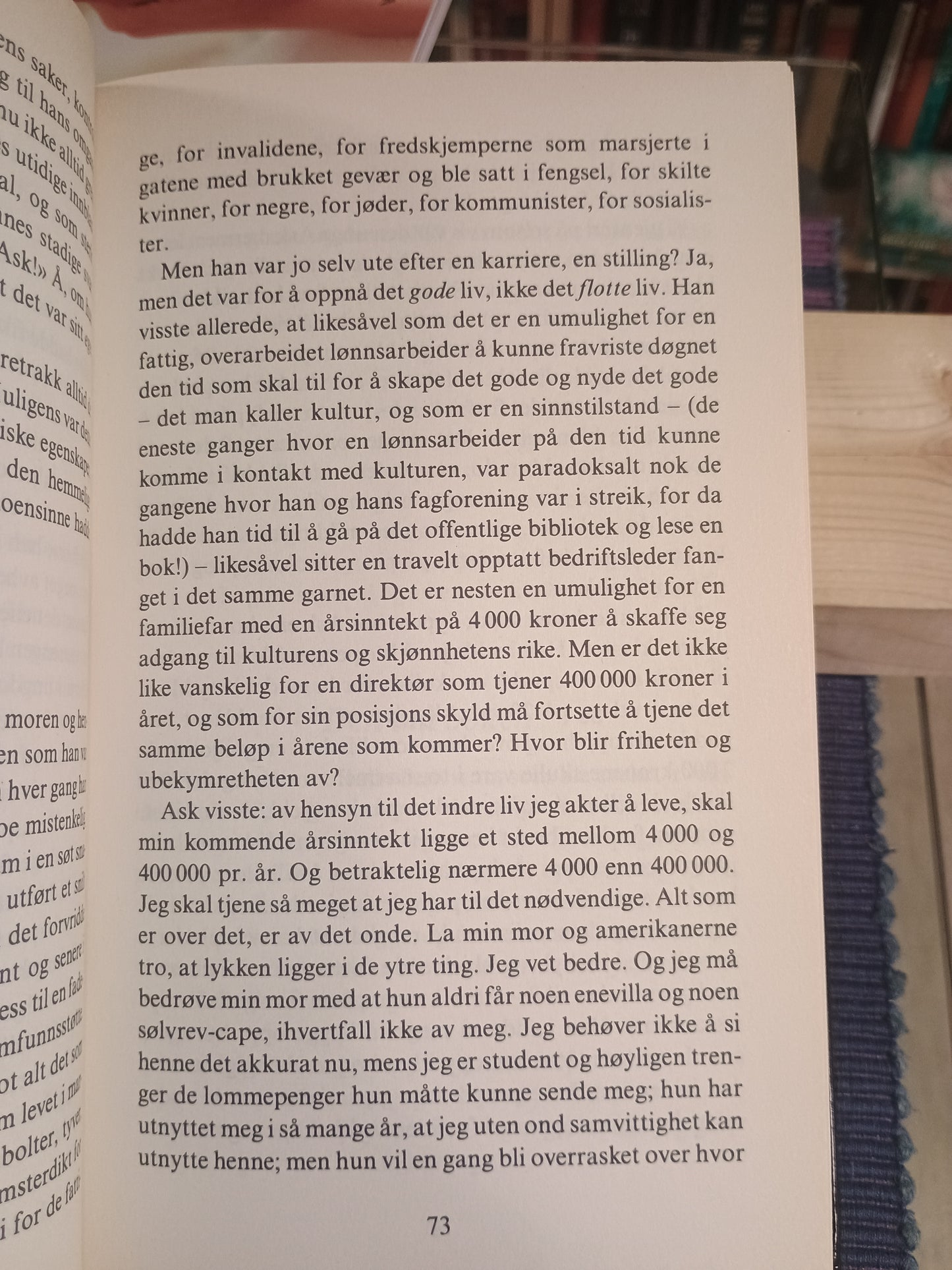Sangen om den røde rubin, Agnar Mykle