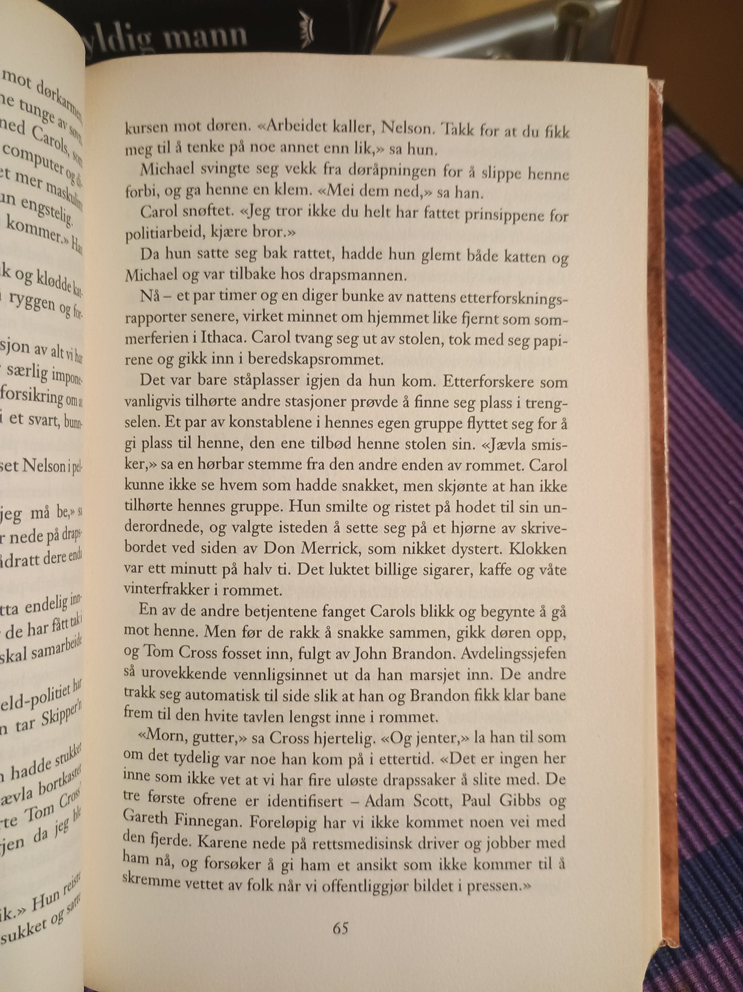 Sirenenes sang, Val McDermid