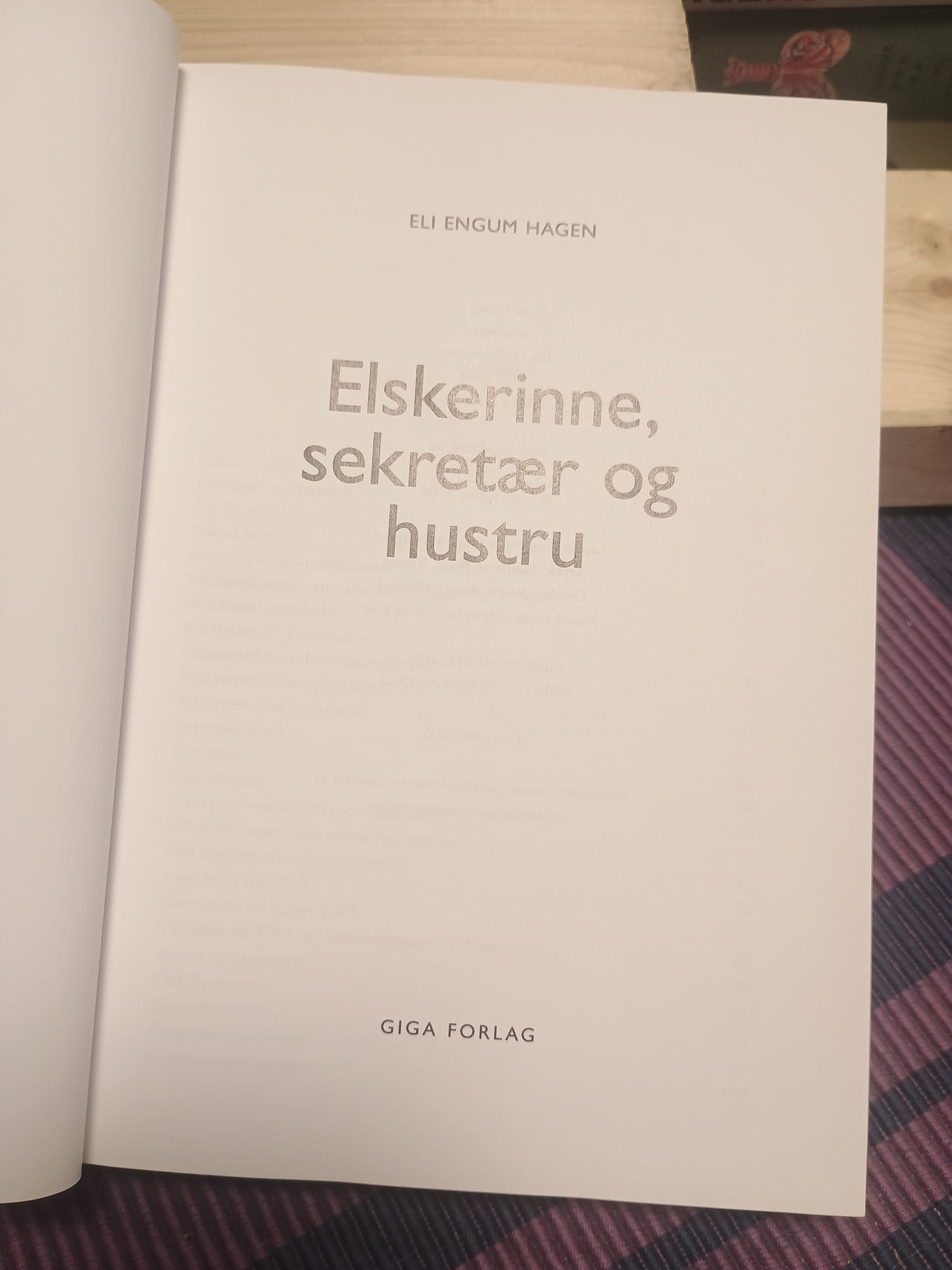 Eli Engum Hagen: Gift med Carl