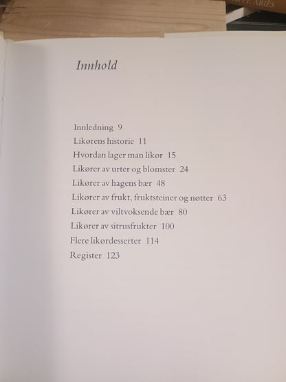 Likører, med smak av natur, Sanna Töringe og Anette Åberg