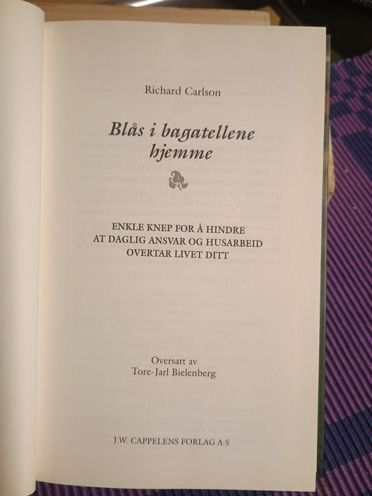 Blås i bagatellen hjemme, Richard Carlson