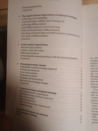 The Essence of Strategic Management, Cliff Bowman