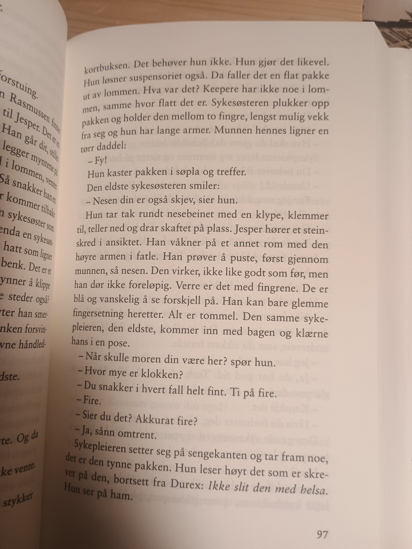 Byens spor II: Maj, Lars Saabye Christensen