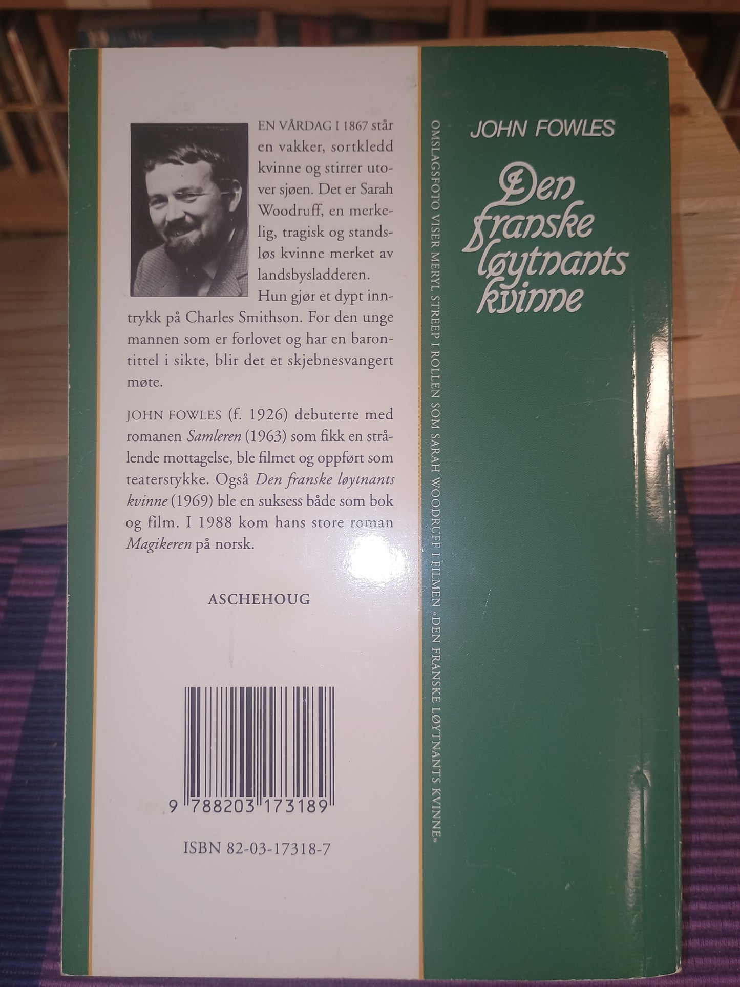 Den franske løytnants kvinne, John Fowles