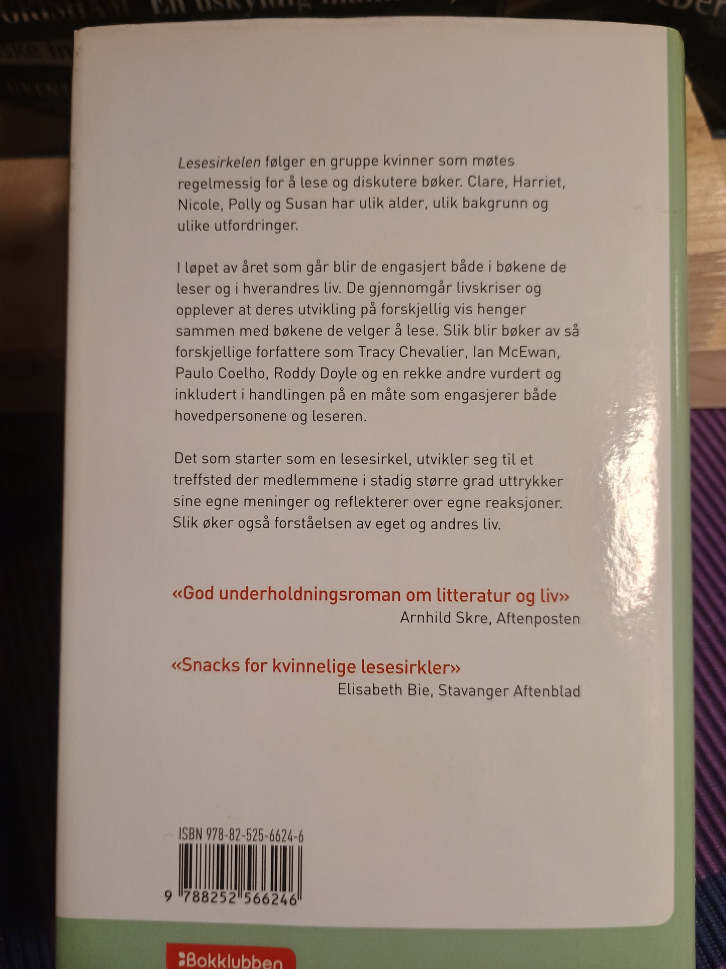 Lesesirkelen, Elizabeth Noble