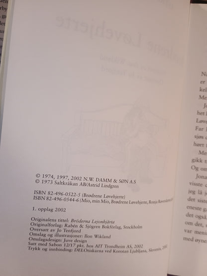 Brødrene Løvehjerte, Astrid Lindgren