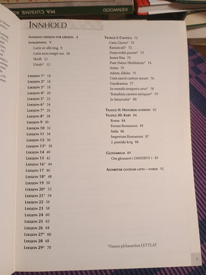 Omnibus 1, tekstbok, V. Toggen, R. Hesse og Gudrun Haastrup