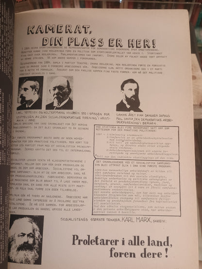 Fremad og aldri glemme: Ei bok om norsk historie, Bakkmoen, Handgaard, Heggenhougen, Isachsen og Tveit