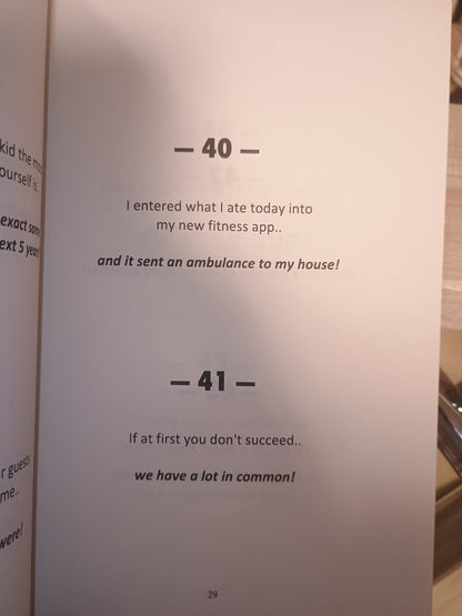 Dad jokes! One liners edition!, Dean Parker