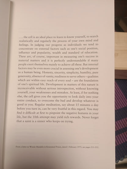 Conversations with myself, Nelson Mandela