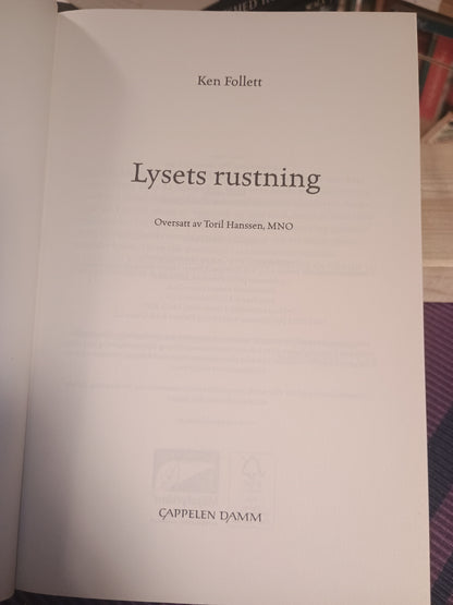 Lysets rustning, Ken Follett
