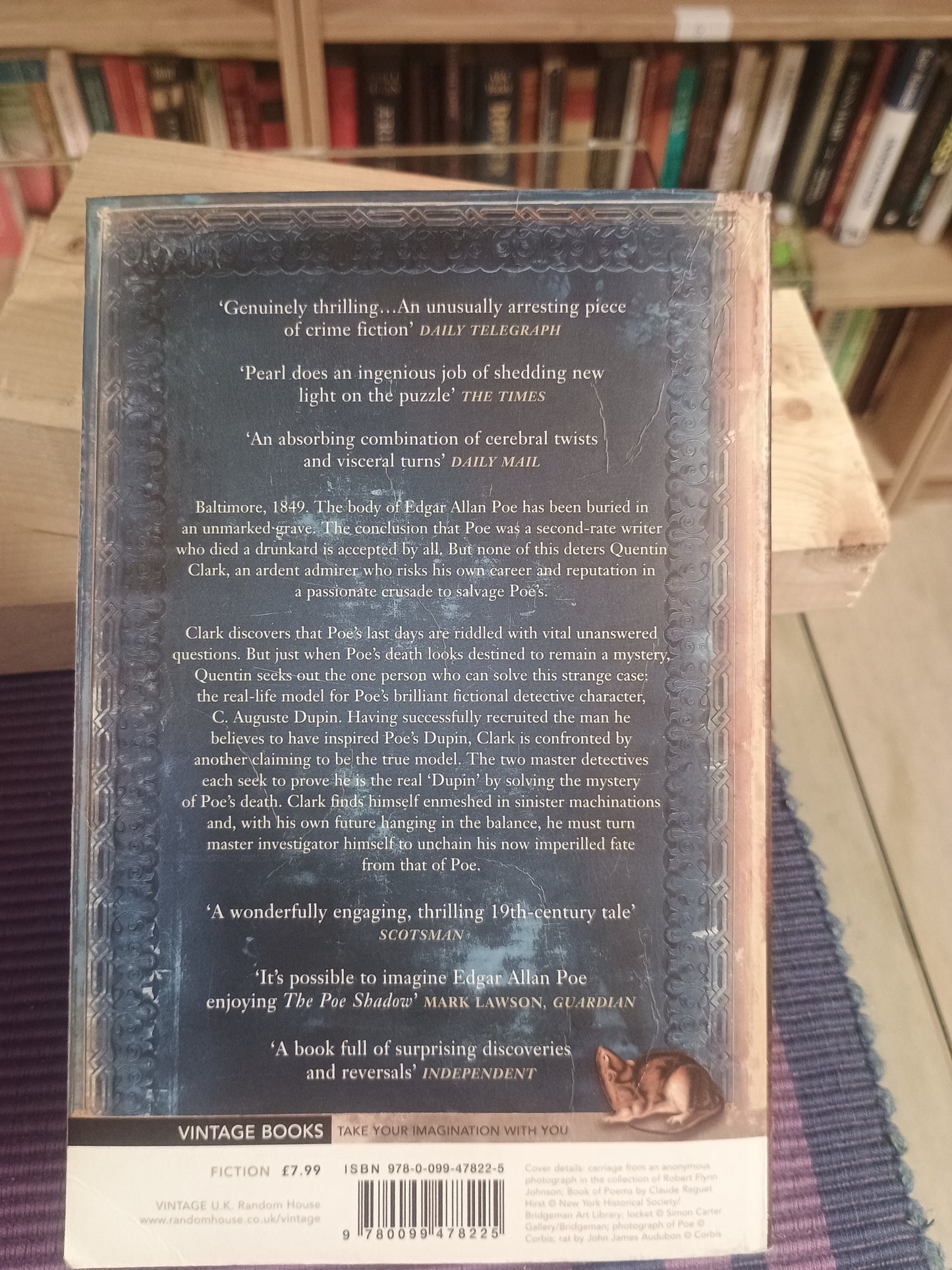 The Poe Shadow, Matthew Pearl