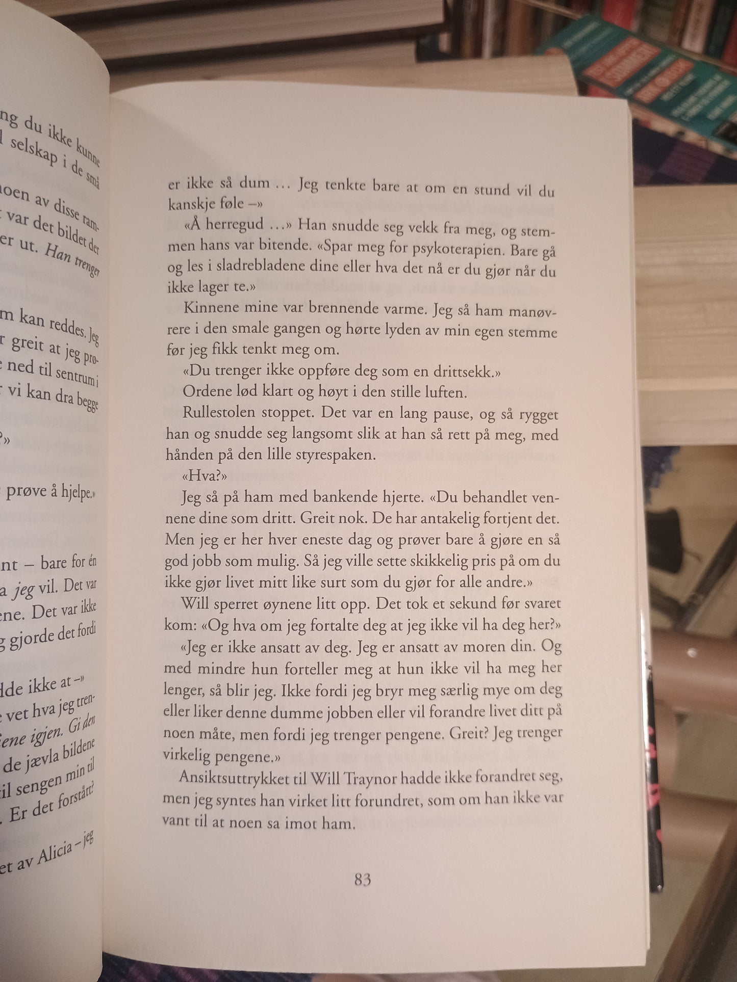 Et helt halvt år, Jojo Moyes
