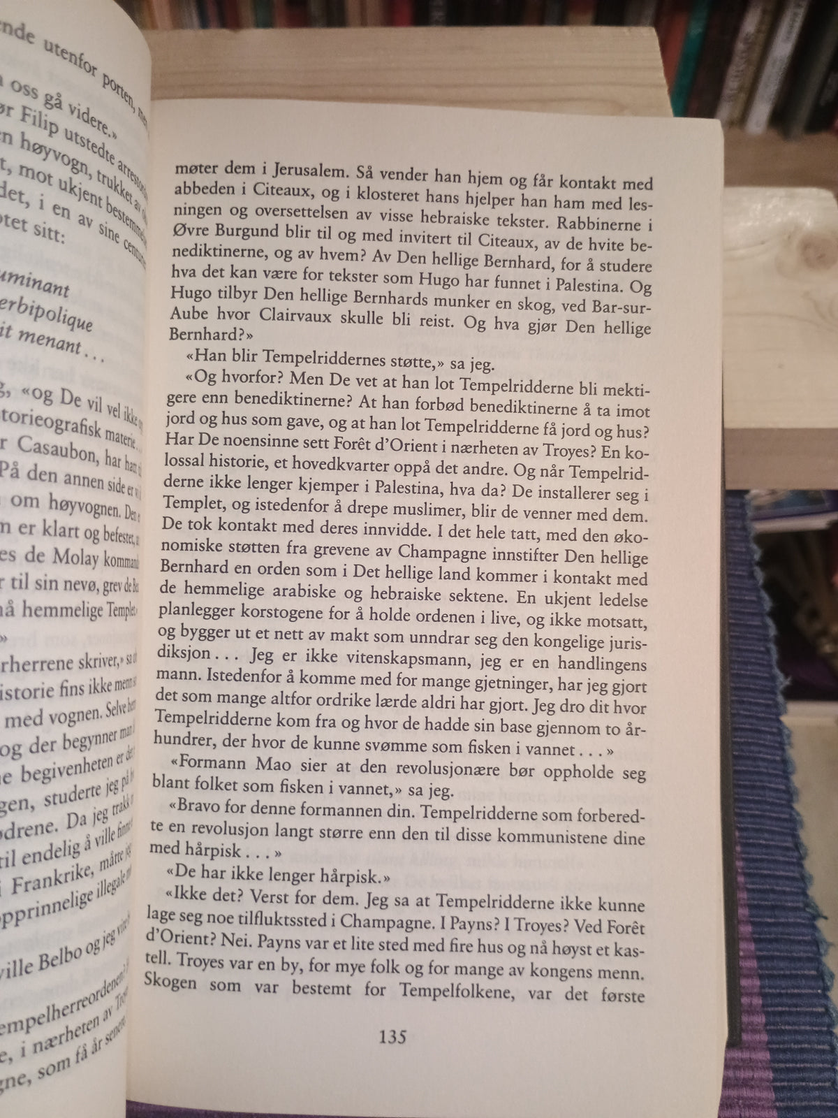 Foucaults pendel, Umberto Eco