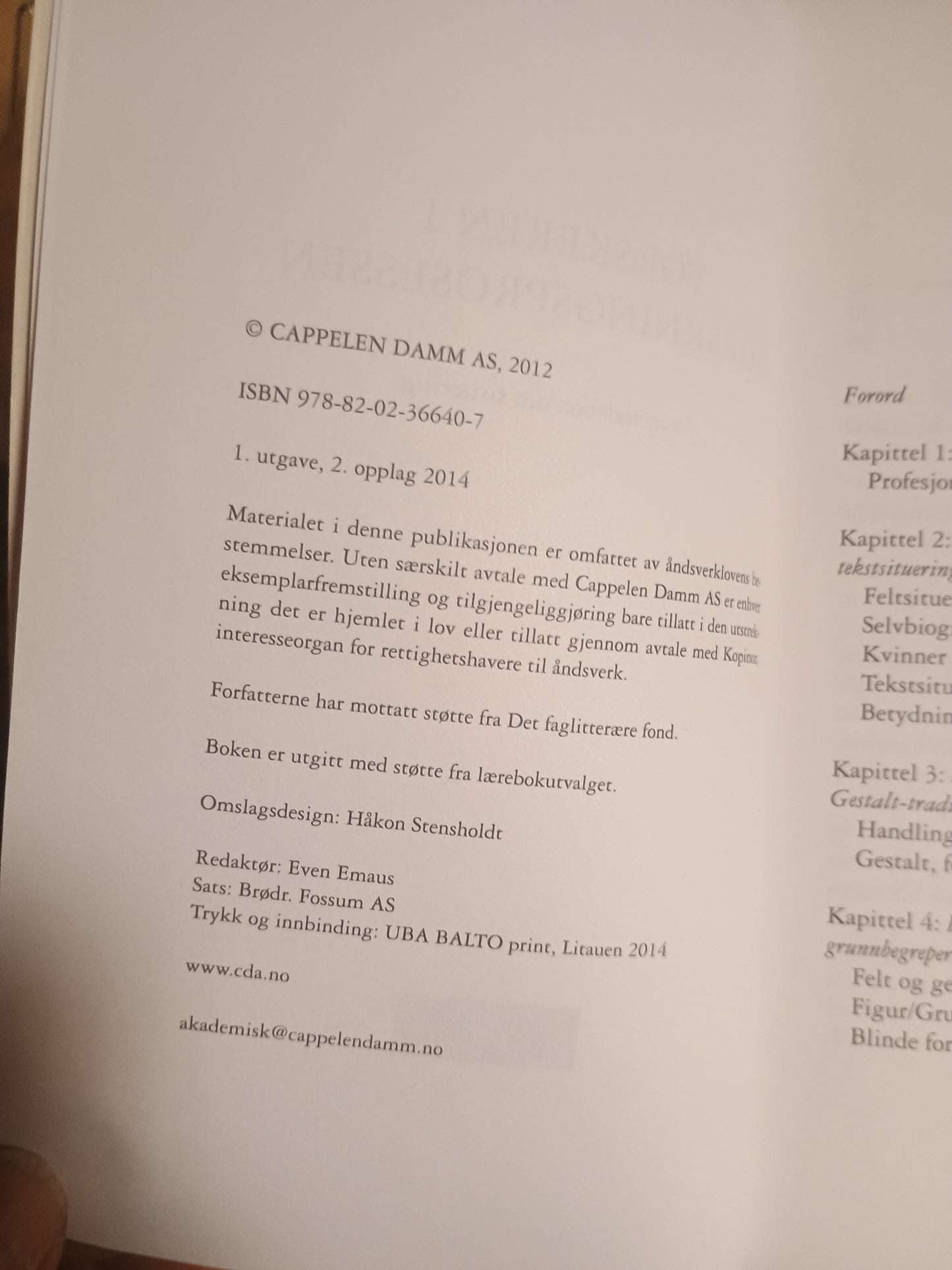Forskeren i forskningsprosjektet. Cecilie B. Neumann og Iver B. Neumann
