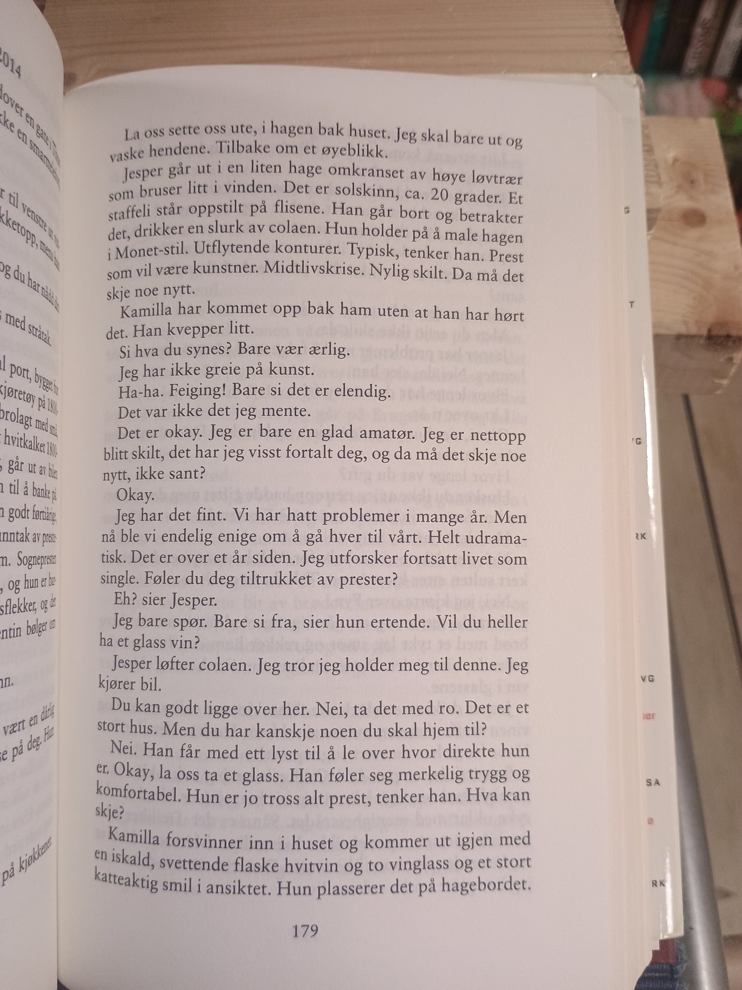 Karolines kjærlighet, Kim Leine
