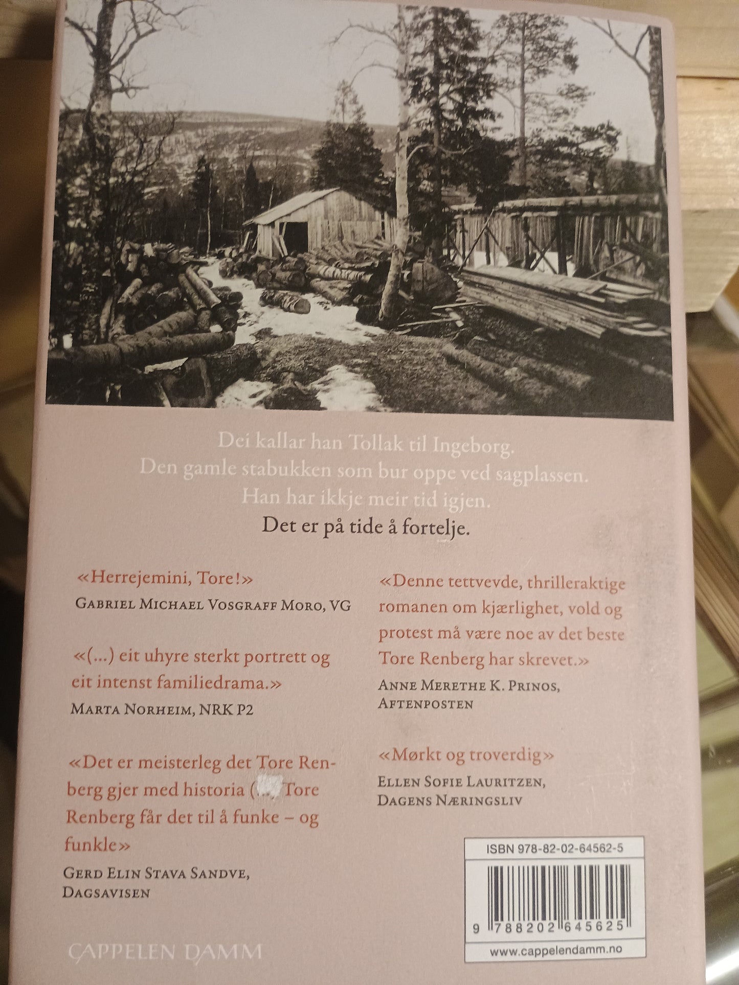 Tollak til Ingeborg, Tore Renberg