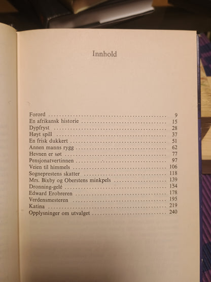 Selsomt selskap, Roald Dahl