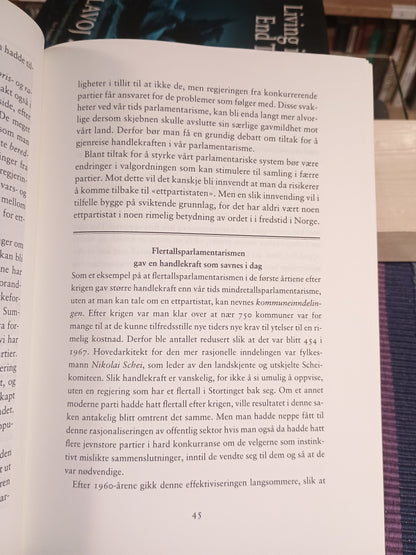 Myter og virkelighet, Kåre Willoch