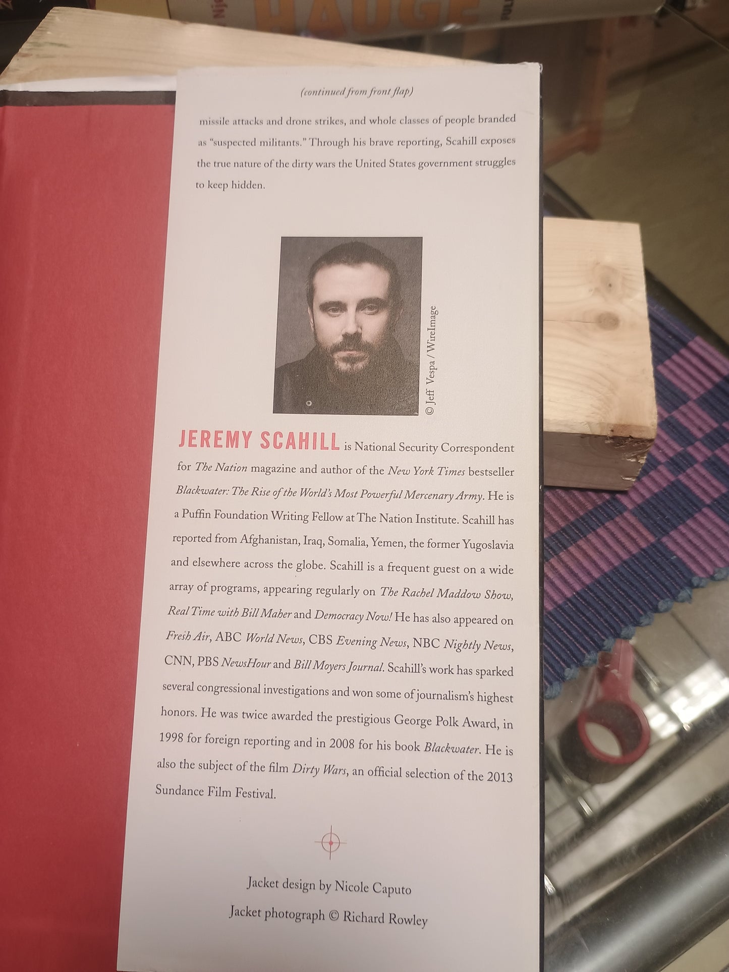 Dirty Wars, Jeremy Scahill