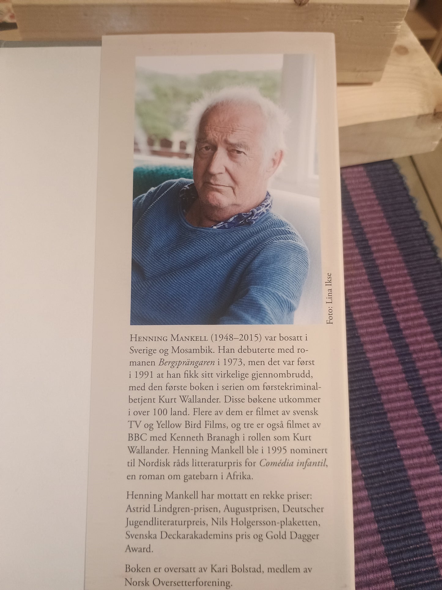 Svenske gummistøvler, Henning Mankell