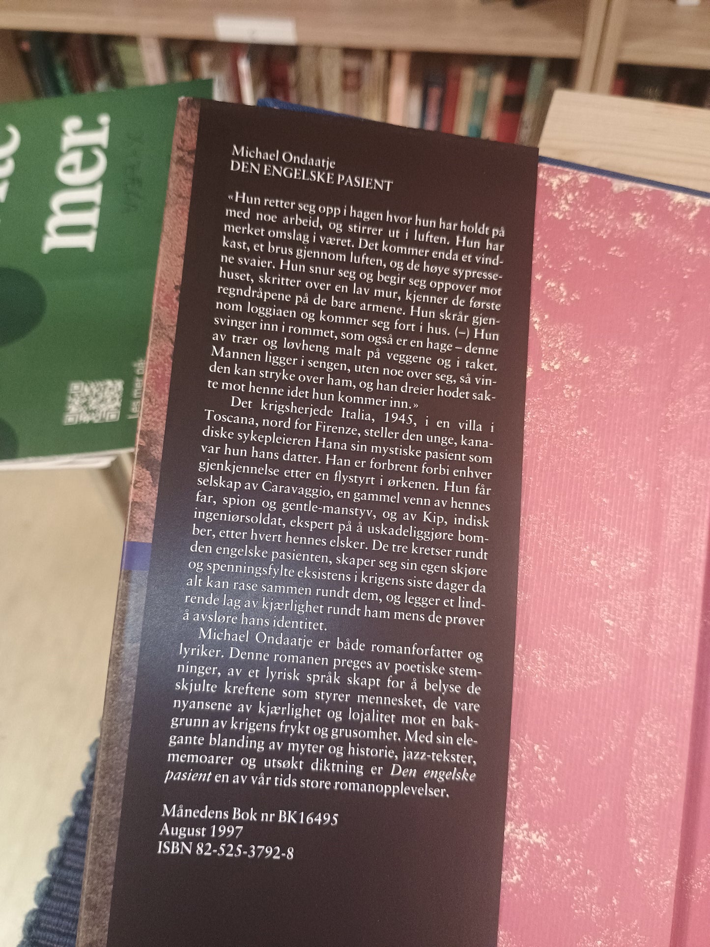 Den engelske pasient, Michael Ondaatje