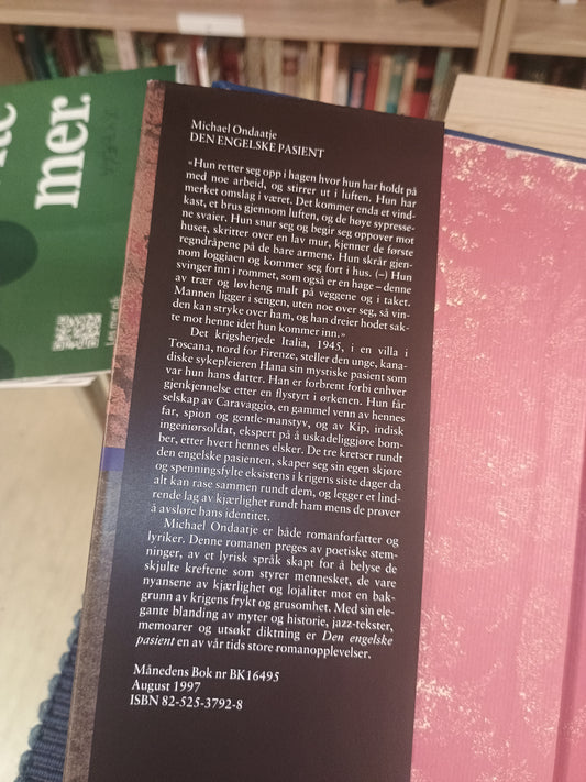 Den engelske pasient, Michael Ondaatje
