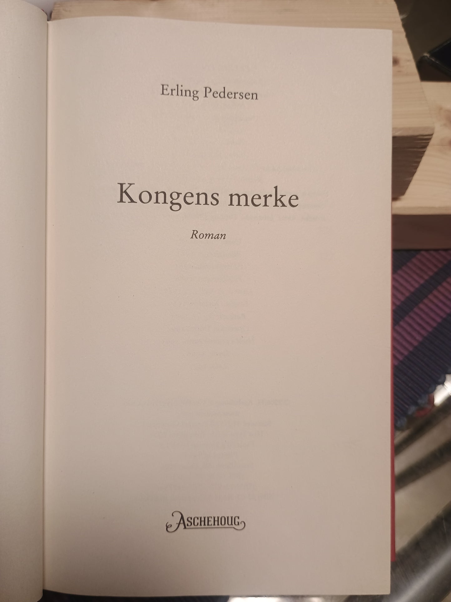 Kongens merke, Erling Pedersen