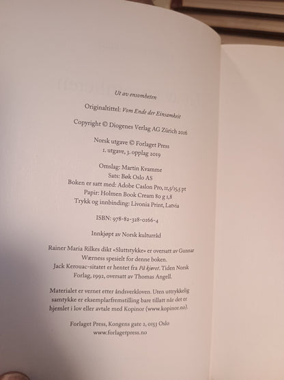 Ut av ensomheten, Benedict Wells