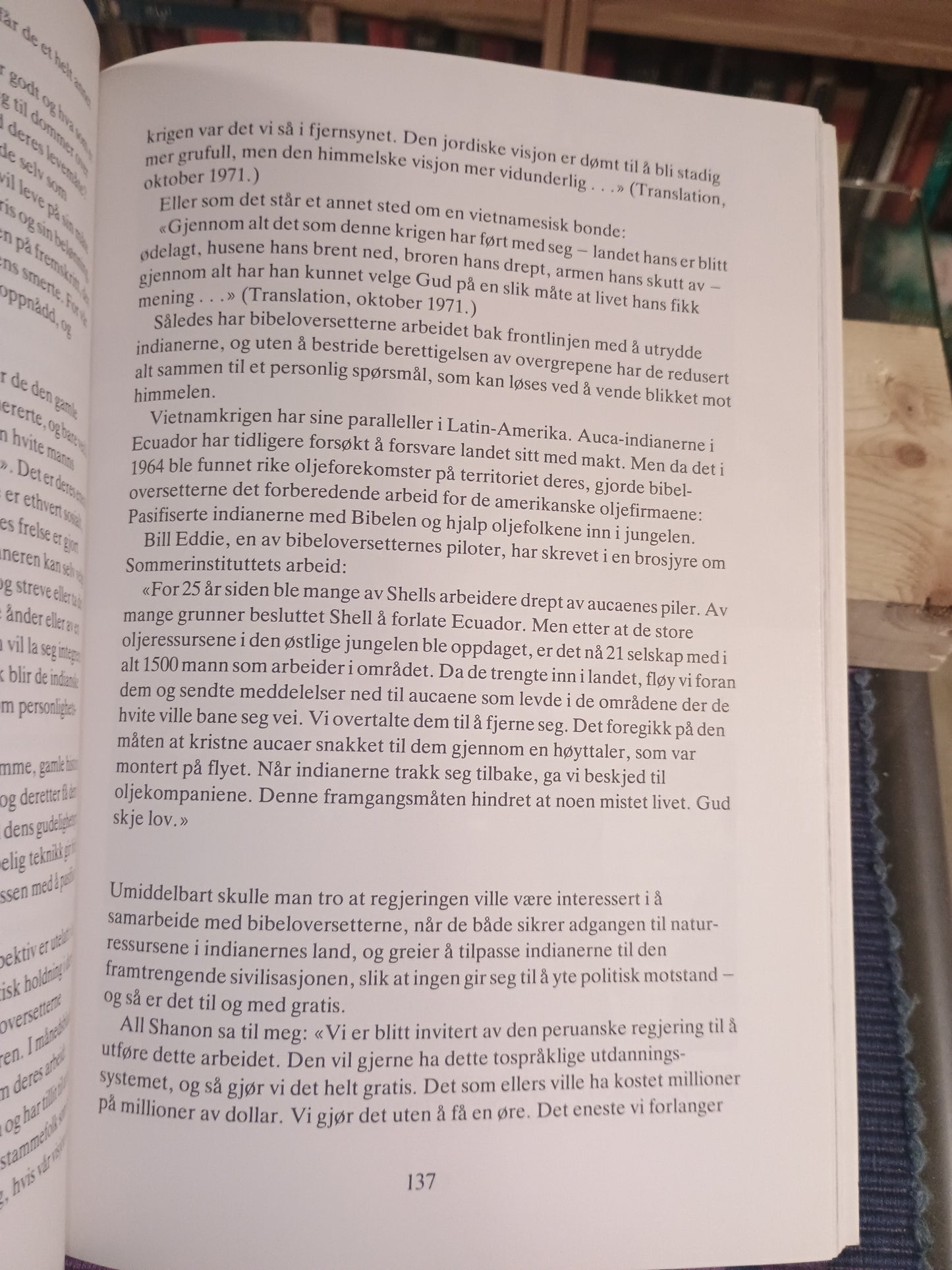 Indianerliv, Peter Elsaas