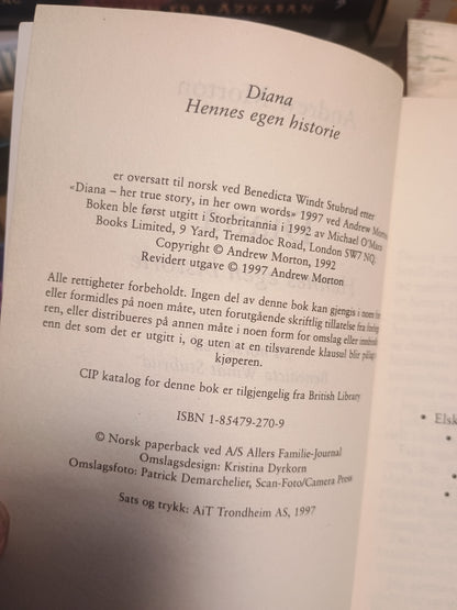 Diana: Hennes egen historie, Andrew Morton