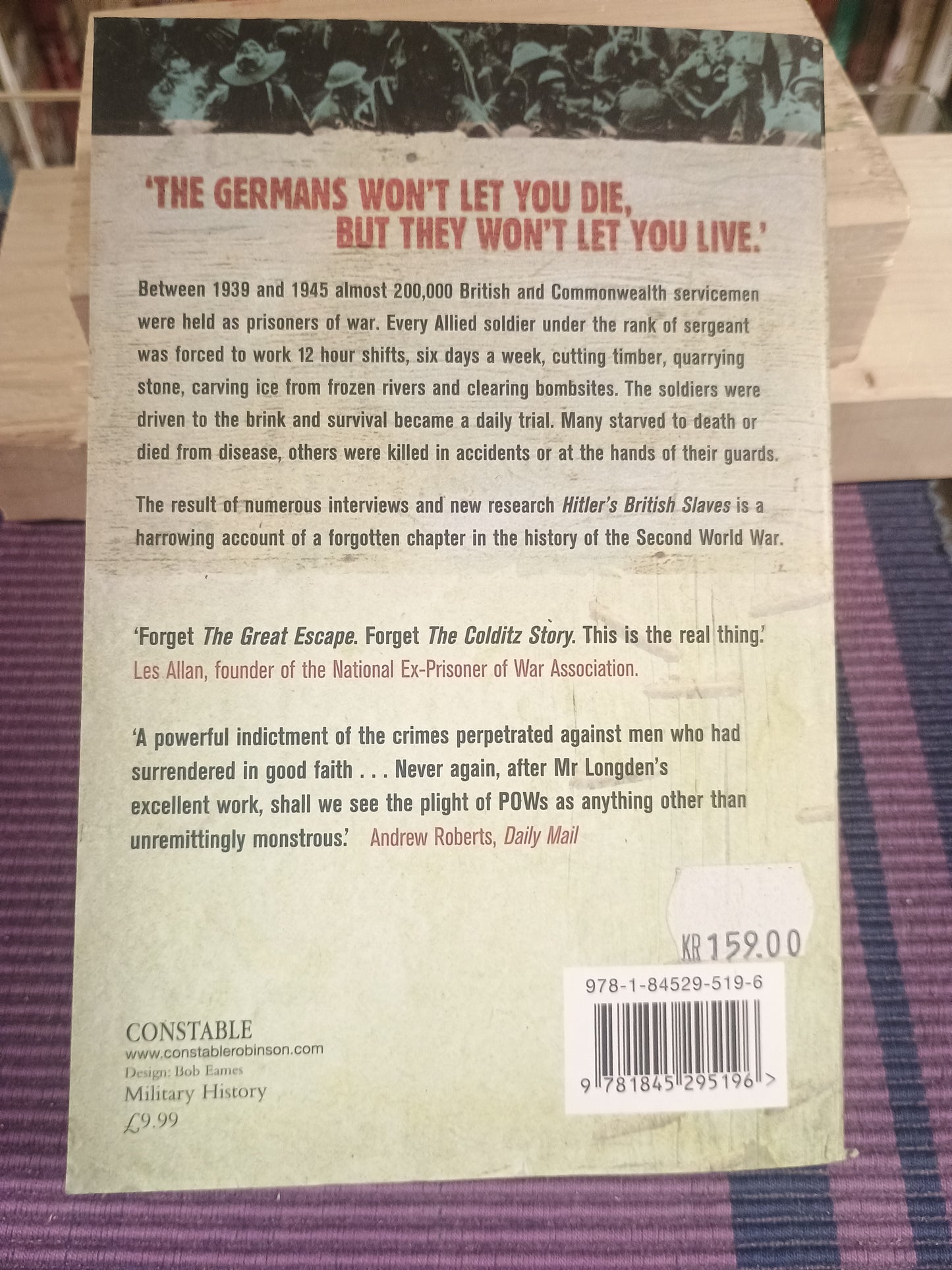 Hitler's British Slaves, Sean Longden
