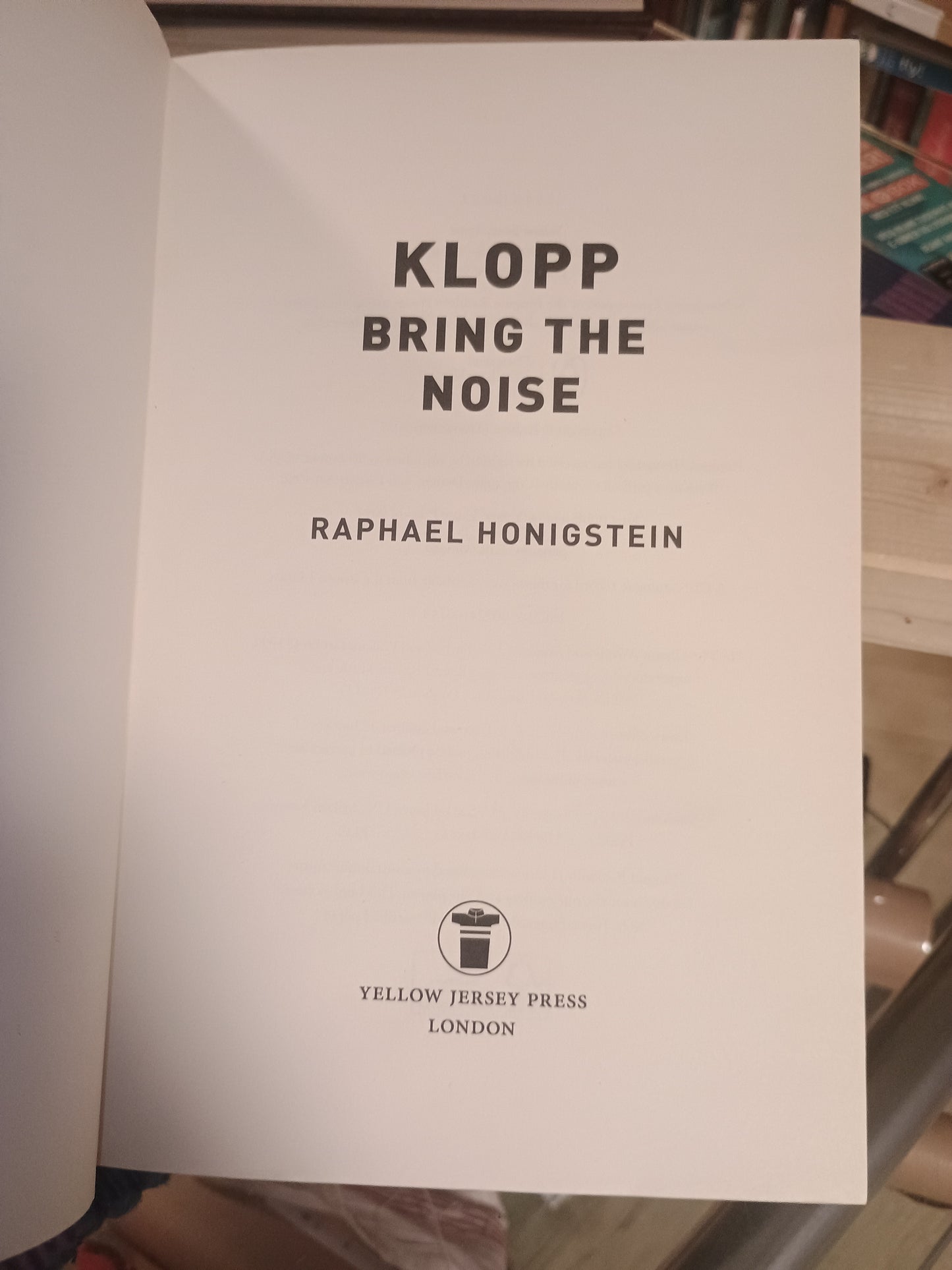 Klopp: Bring the noise, Raphael Honigstein