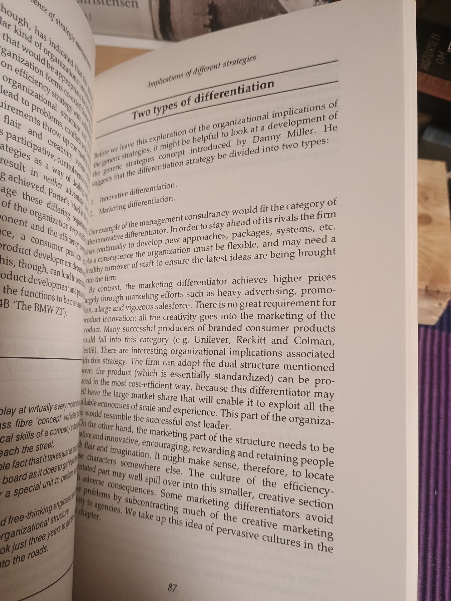The Essence of Strategic Management, Cliff Bowman