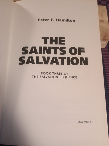The saints of salvation, Peter F. Hamilton