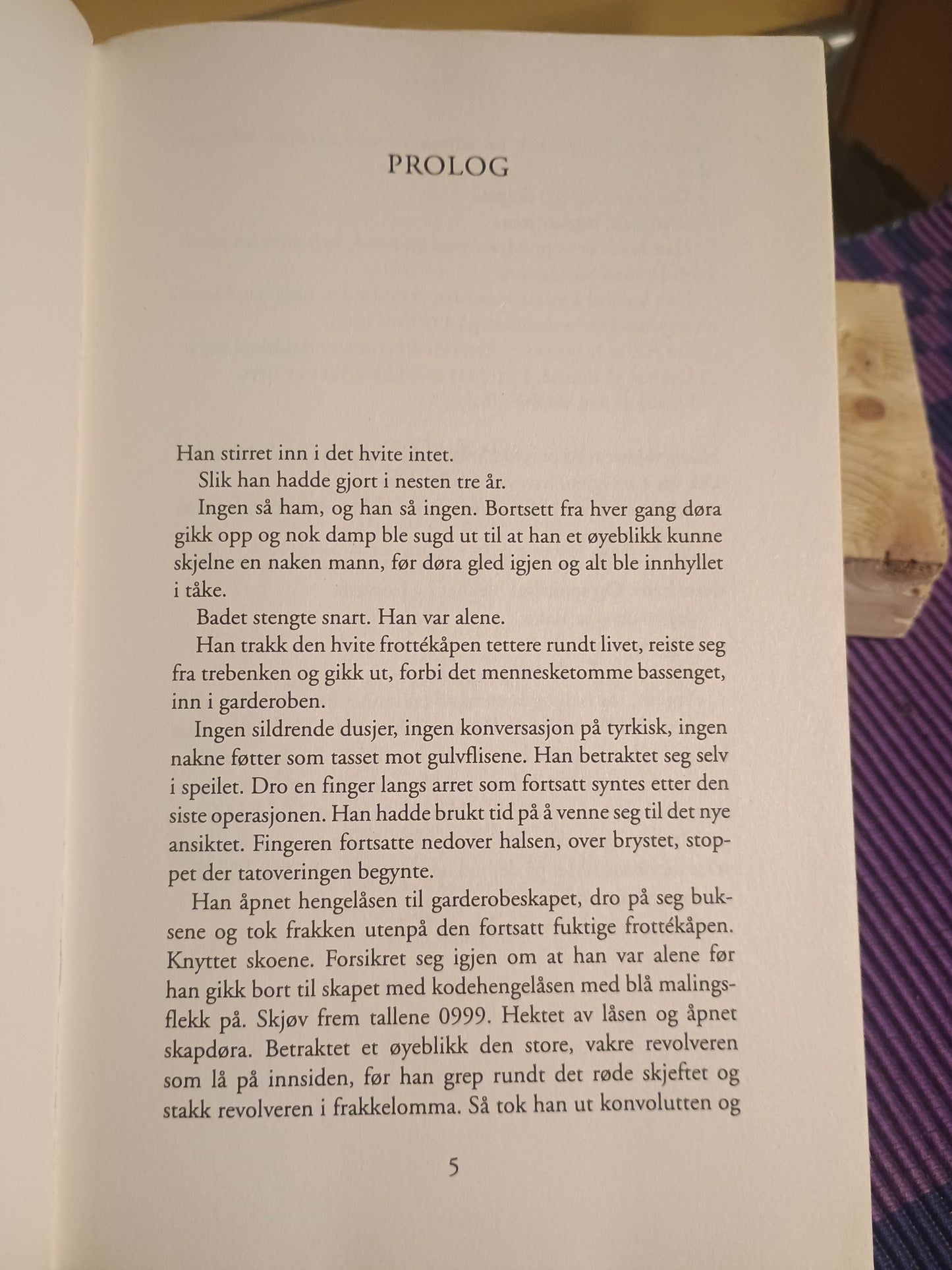 Tørst, Jo Nesbø