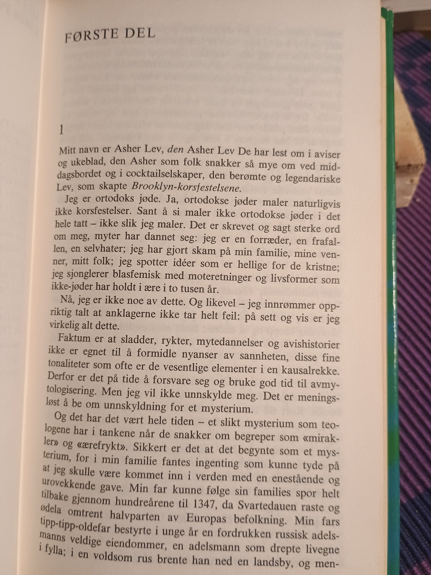 Mitt navn er Asher Lev, Chaim Potok