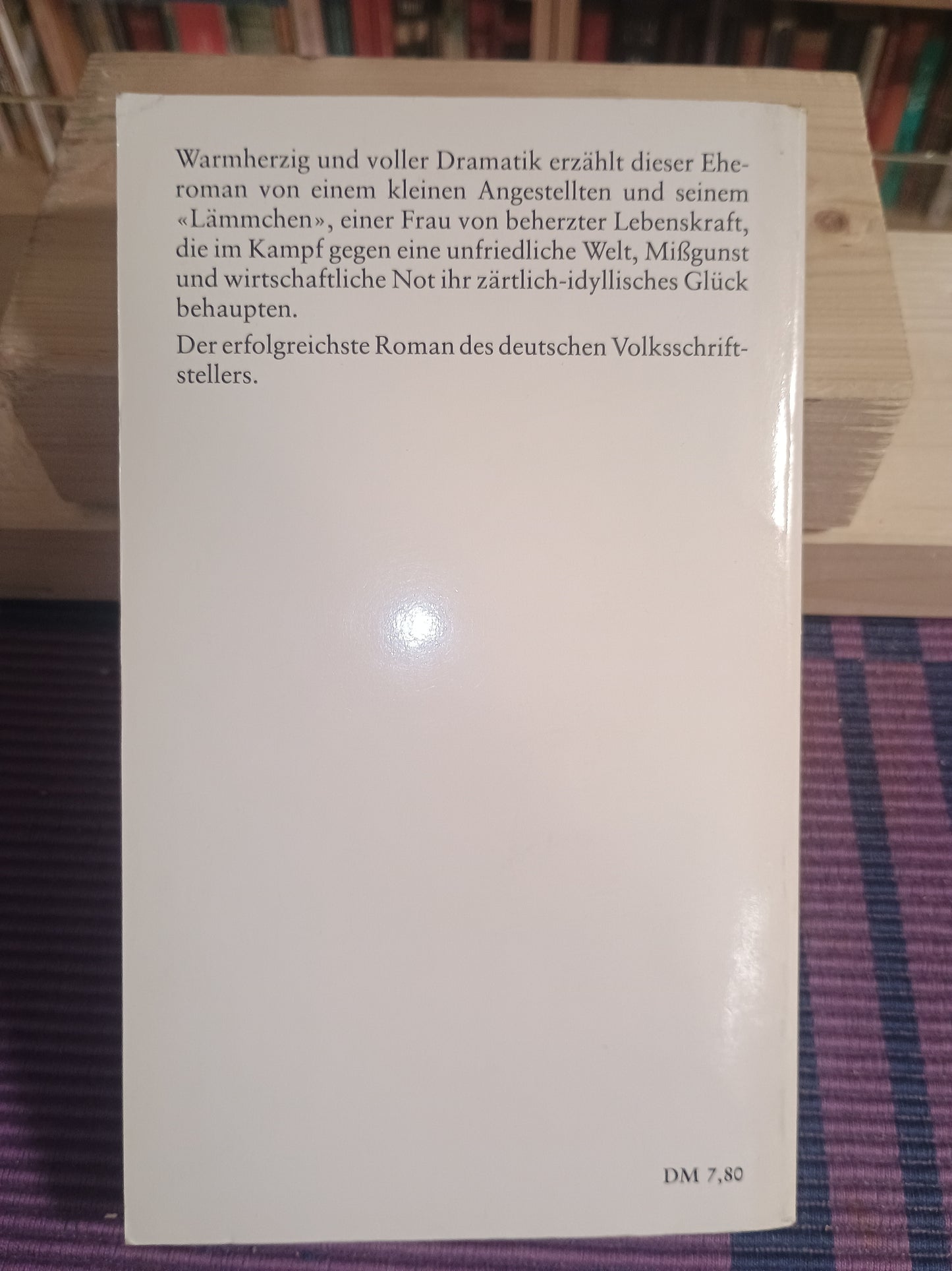 Kleiner Mann - was nun?, Hans Fallada