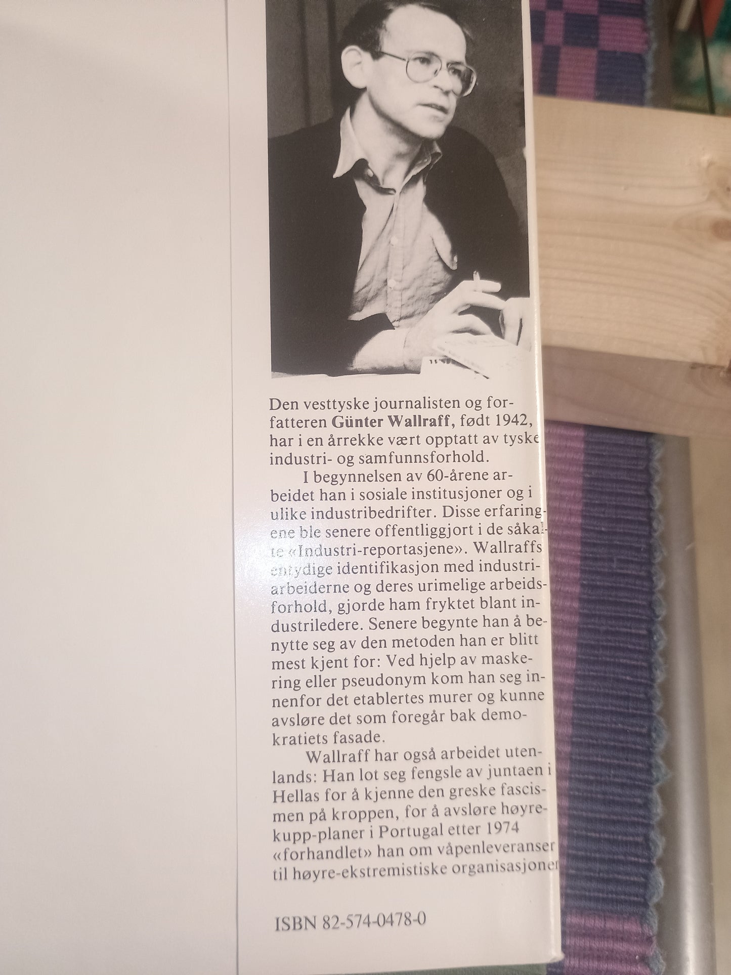 Vitnene, Günter Wallraff