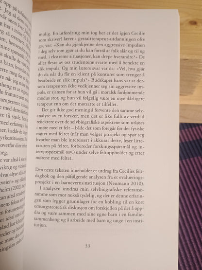 Forskeren i forskningsprosjektet. Cecilie B. Neumann og Iver B. Neumann