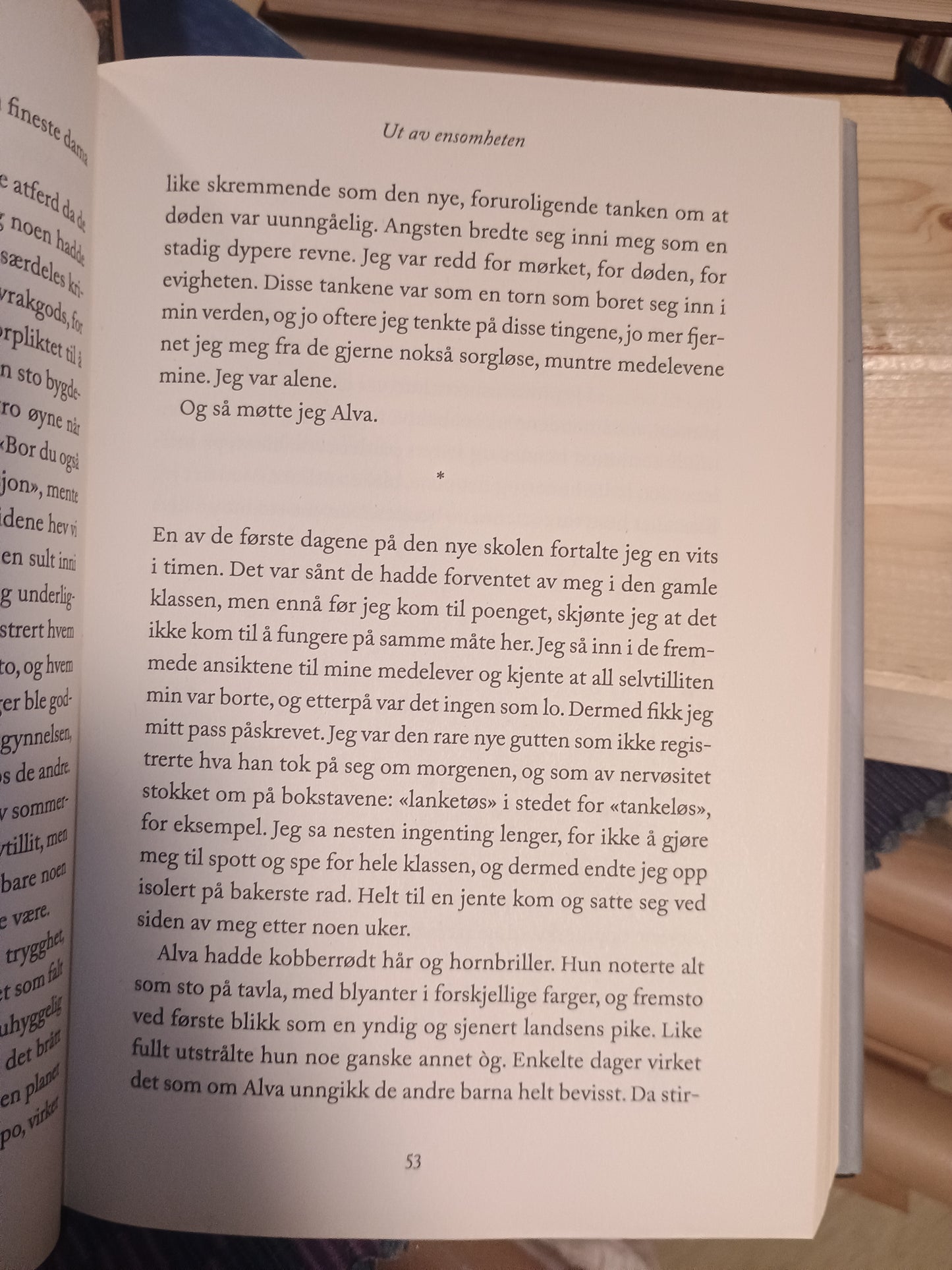 Ut av ensomheten, Benedict Wells
