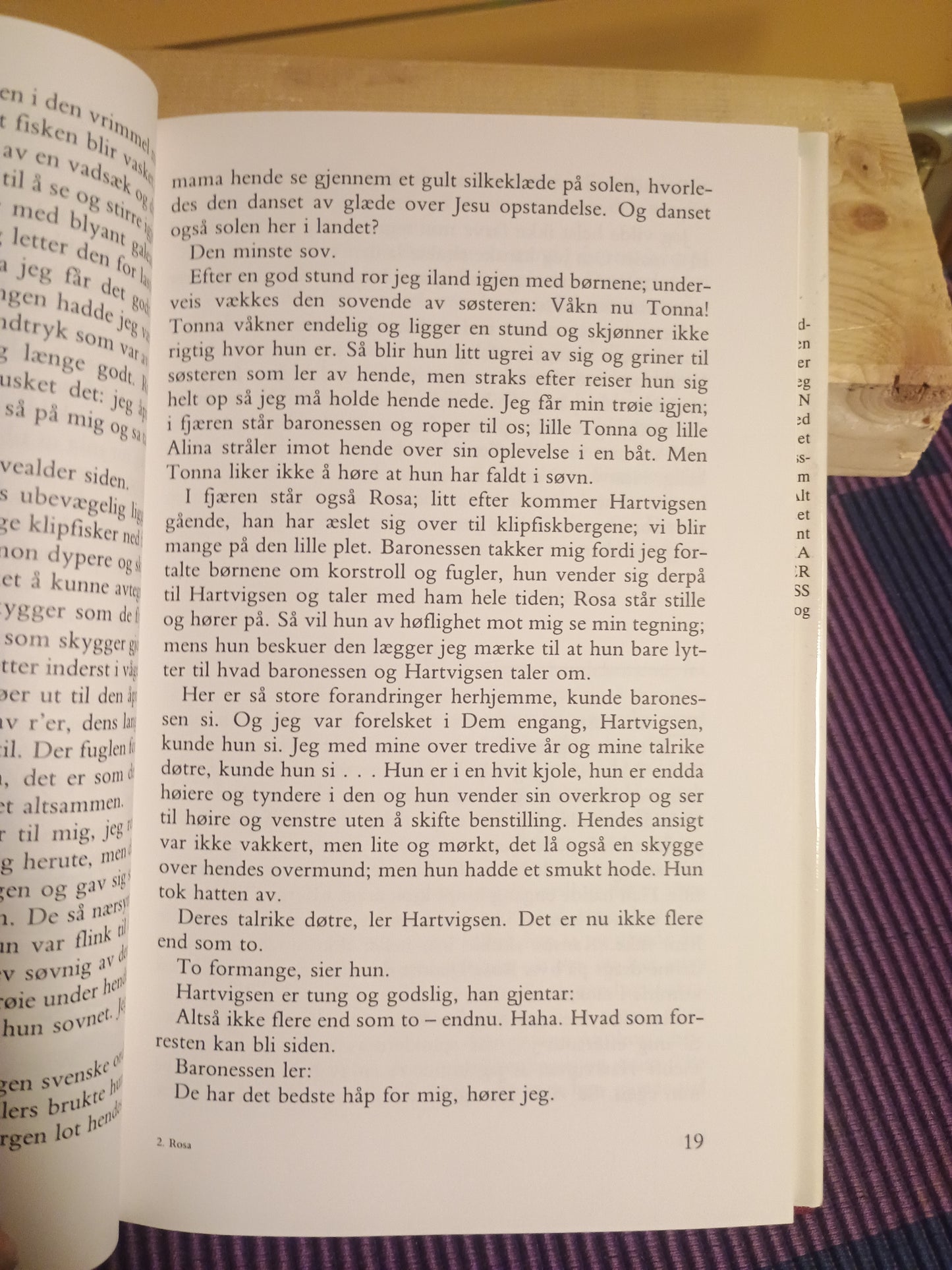 Rosa, Knut Hamsun