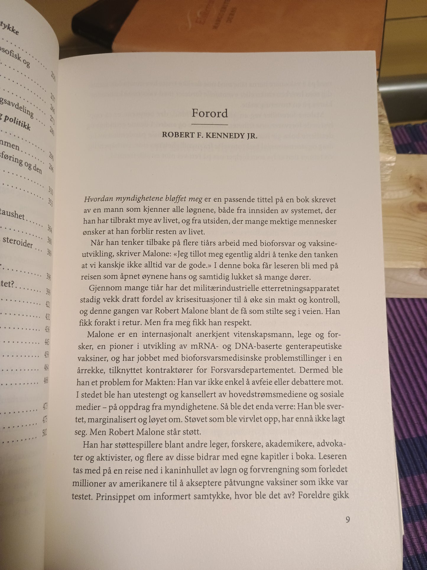 Hvordan myndighetene bløffet oss, Robert W. Malone