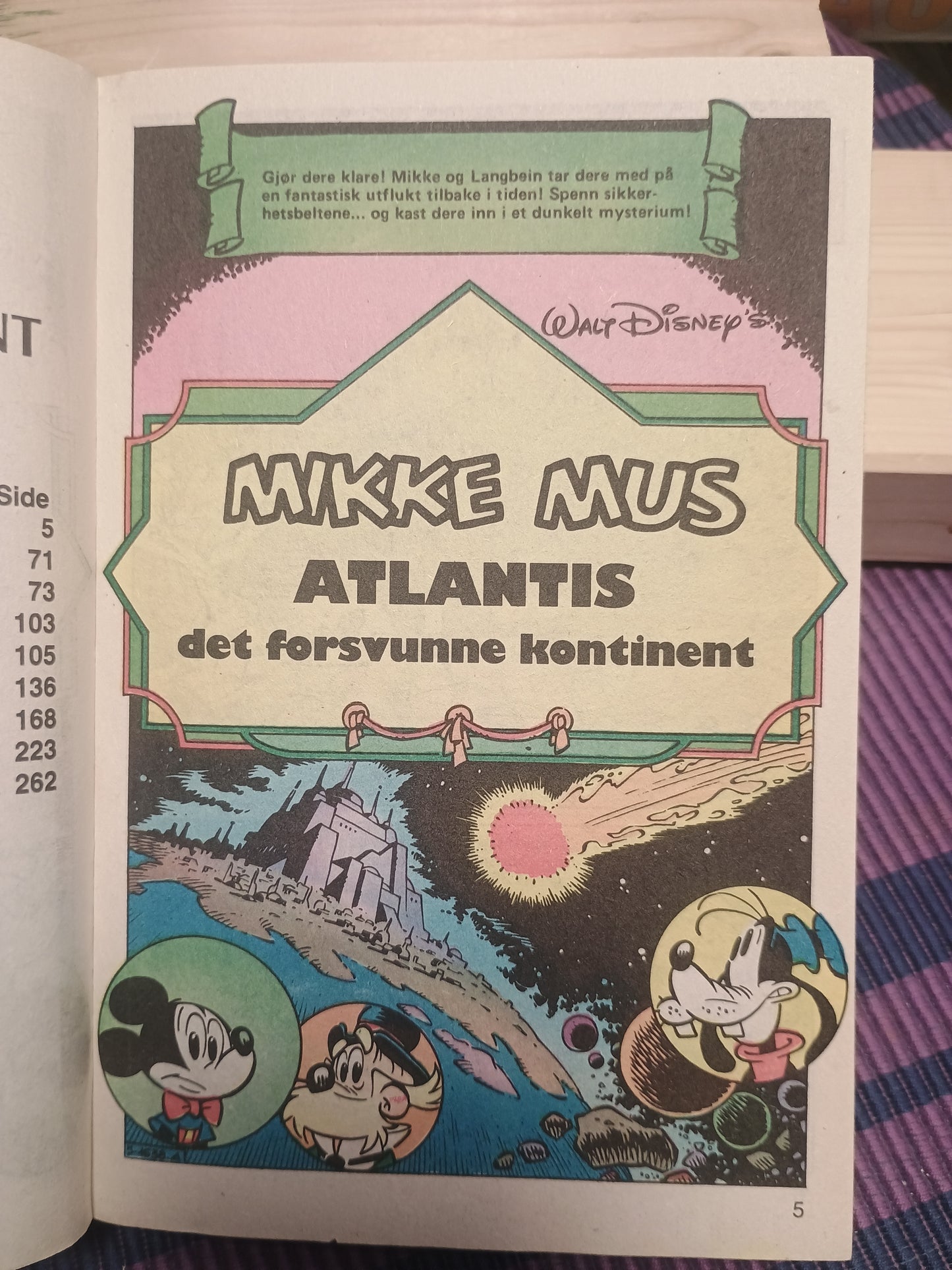 Mikke og landet som forsvant, Walt Disney