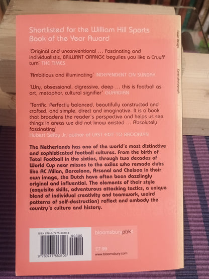 brilliant orange: the neurótico genius of Dutch football, David Winner
