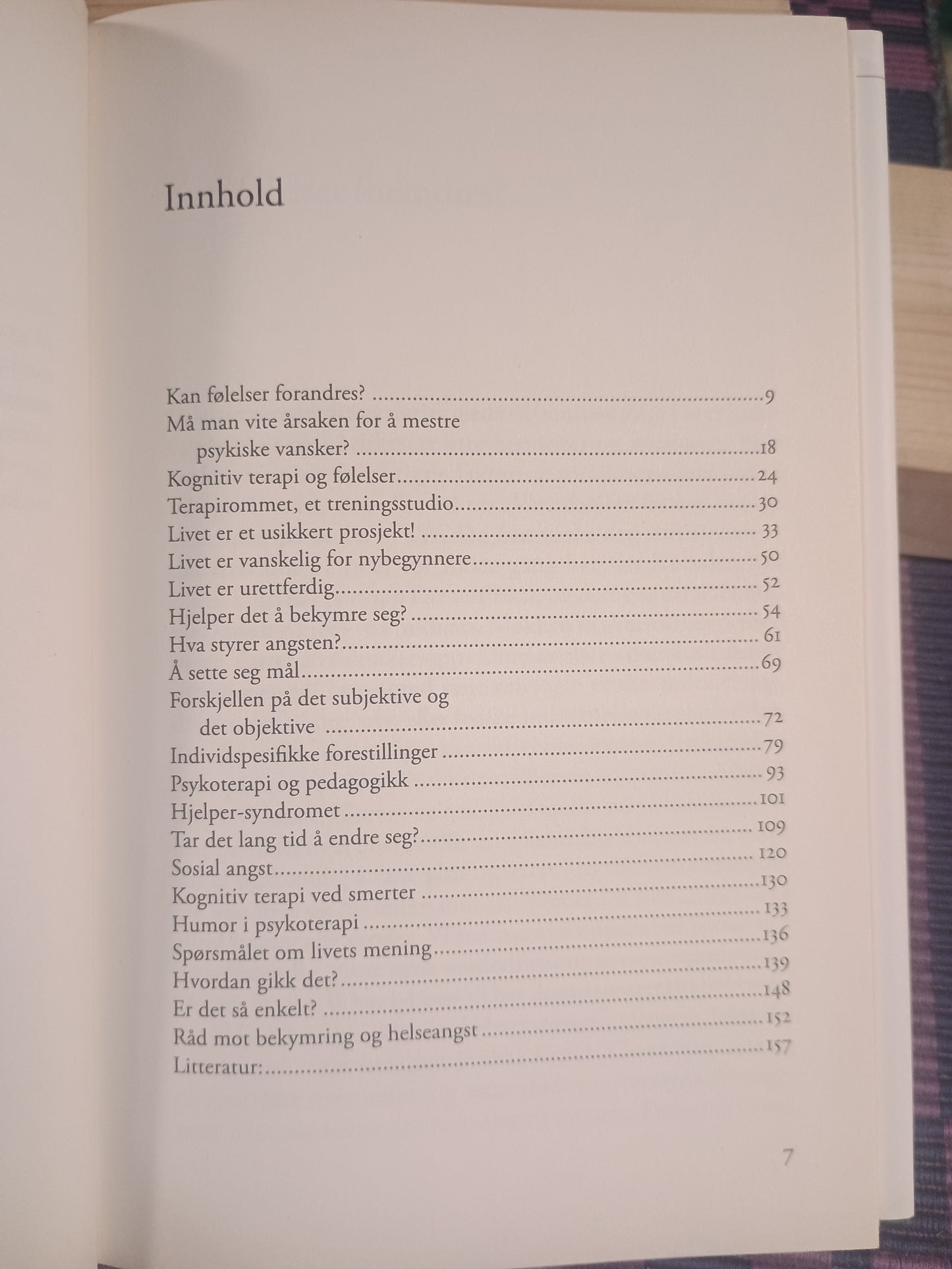 Livet er et usikkert prosjekt, Ingvard Wilhelmsen