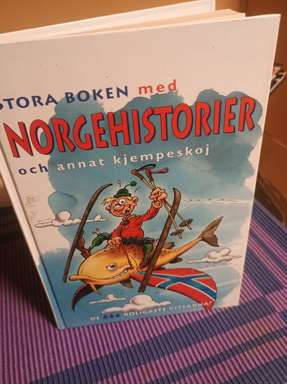 Stora boken med norgeshistorien, Andreas Nyberg