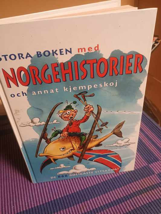Stora boken med norgeshistorien, Andreas Nyberg