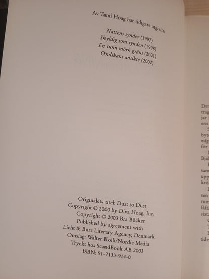 Mörkläggning, Tami Hoag