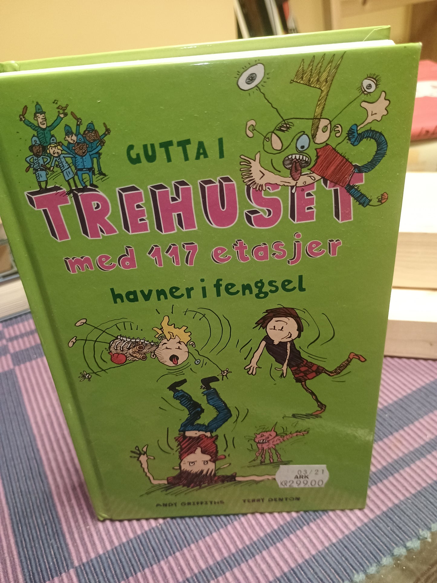 Gutta i trehuset med 117 etasjer, Andy Griffiths og Terry Denton